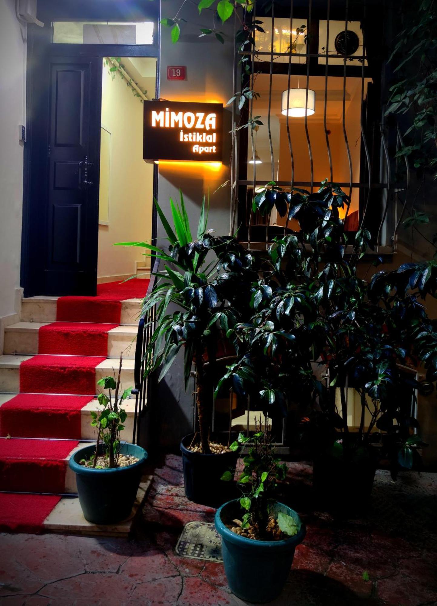 Mimoza Istiklal Apart Hotel Istanbul Bagian luar foto